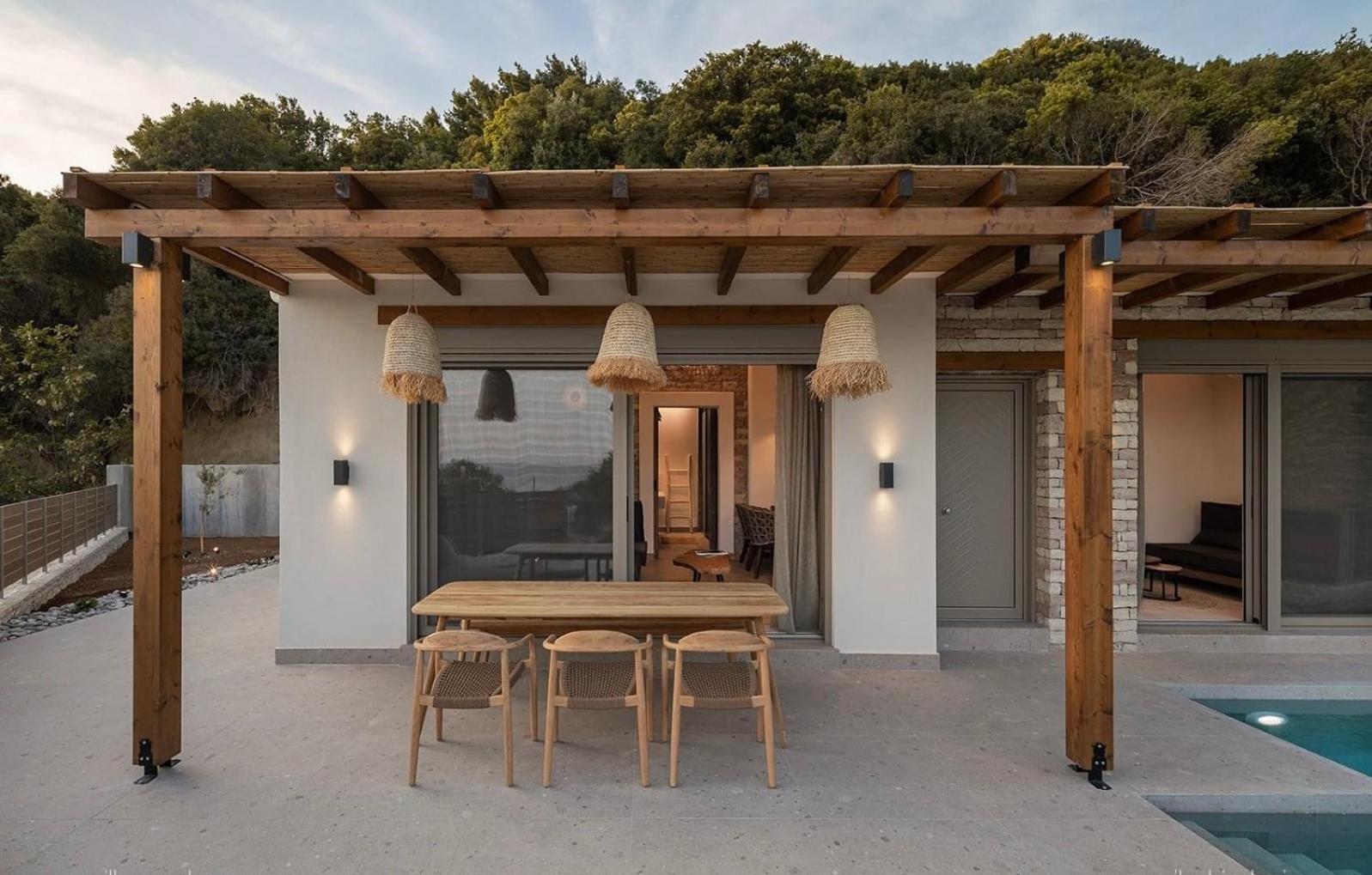 Villa Vrachos Luxury Living ภายนอก รูปภาพ