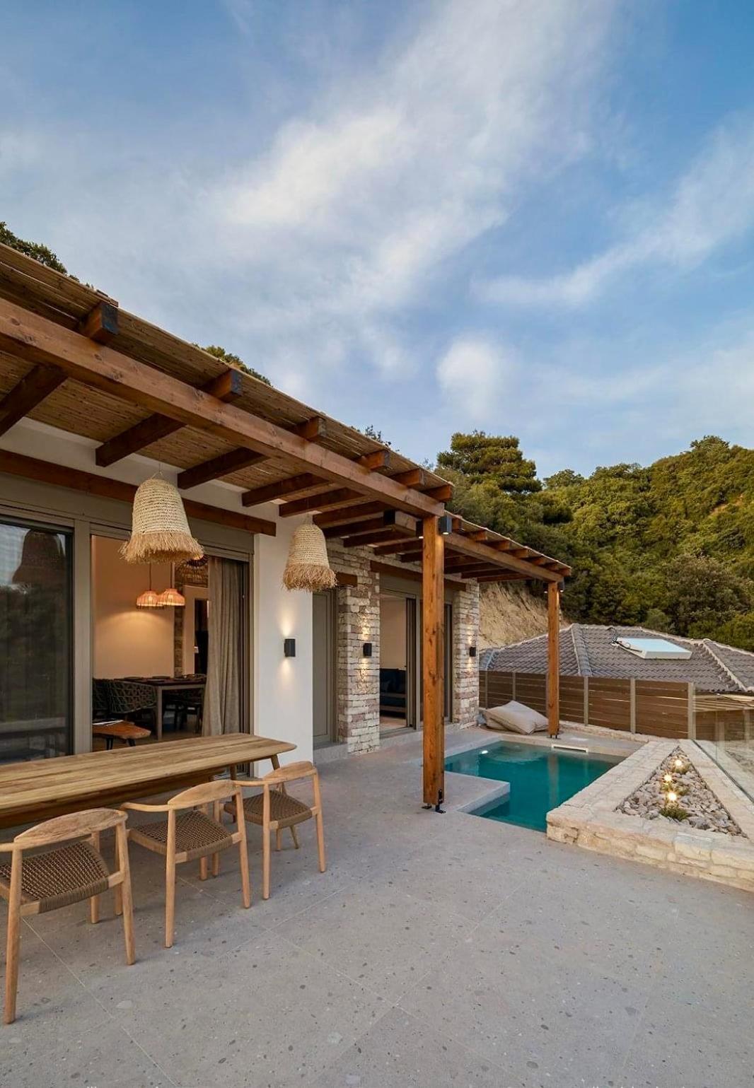 Villa Vrachos Luxury Living ภายนอก รูปภาพ
