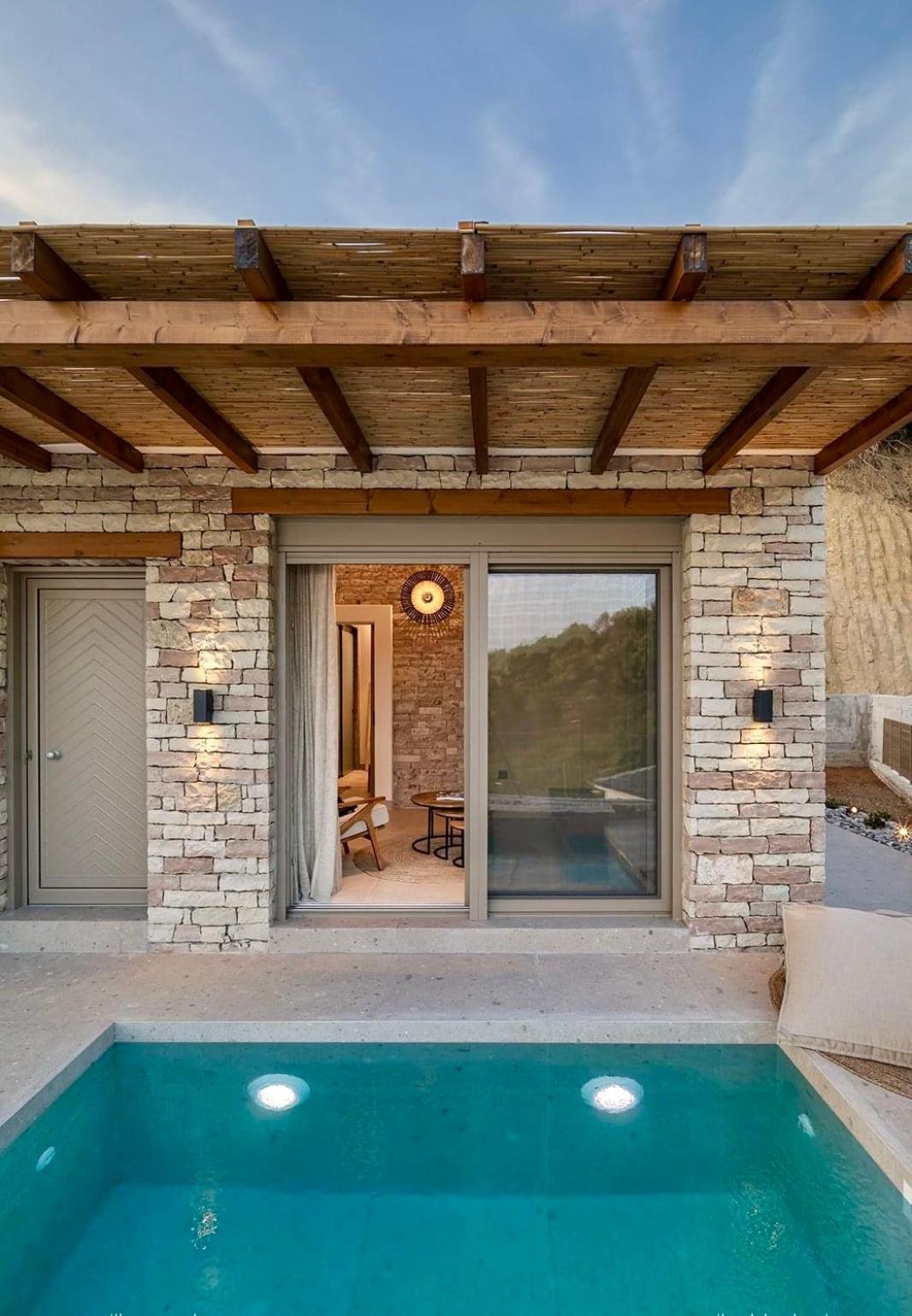 Villa Vrachos Luxury Living ภายนอก รูปภาพ